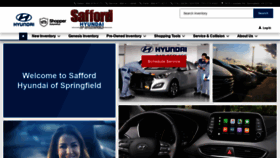 What Saffordhyundai.com website looked like in 2019 (4 years ago)