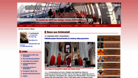 What Schoenstatt.de website looked like in 2019 (4 years ago)