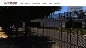 What Securomesh.co.za website looked like in 2019 (7 years ago)