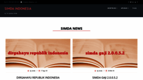 What Simda-online.com website looked like in 2019 (4 years ago)