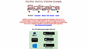 What Solitaireforever.com website looked like in 2019 (4 years ago)