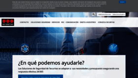 What Securitas.es website looked like in 2019 (4 years ago)
