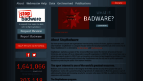 What Stopbadware.org website looked like in 2019 (4 years ago)