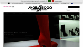 What Shoebidooshoes.com website looked like in 2019 (4 years ago)