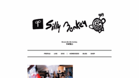 What Sillysillymonkey.com website looked like in 2019 (4 years ago)