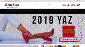 What Shoestime.com.tr website looked like in 2019 (4 years ago)