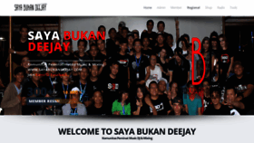 What Sayabukandeejay.com website looked like in 2019 (4 years ago)