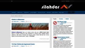 What Silahdarav.com.tr website looked like in 2019 (4 years ago)