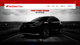 What Salsabeelcars.com website looked like in 2019 (4 years ago)