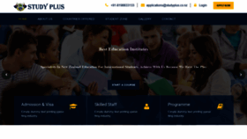 What Studyplus.co.nz website looked like in 2019 (4 years ago)