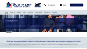 What Southernscreenscene.com.au website looked like in 2019 (4 years ago)