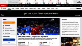 What Soccer-live.com website looked like in 2019 (4 years ago)