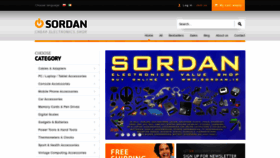 What Sordan.ie website looked like in 2019 (4 years ago)