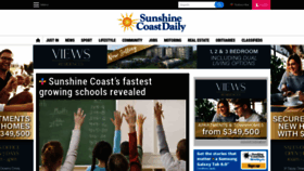What Sunshinecoastdaily.com.au website looked like in 2019 (4 years ago)