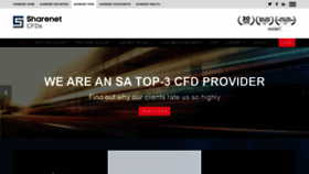 What Sharenetcfds.co.za website looked like in 2019 (4 years ago)