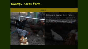What Swampyacresfarm.com website looked like in 2019 (4 years ago)