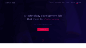 What Startxlabs.com website looked like in 2019 (4 years ago)
