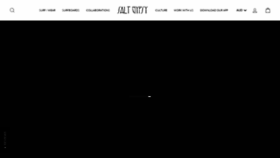 What Saltgypsy.com website looked like in 2019 (4 years ago)
