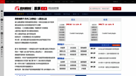 What Stock.10jqka.com.cn website looked like in 2019 (4 years ago)