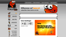 What Spass.net website looked like in 2019 (4 years ago)