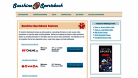 What Sunshine-sportsbook.com website looked like in 2019 (4 years ago)