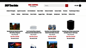 What Shopthreebrothers.com website looked like in 2019 (4 years ago)