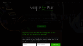 What Shutupandplay.ca website looked like in 2019 (4 years ago)