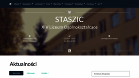 What Staszic.waw.pl website looked like in 2019 (4 years ago)