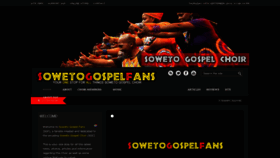 What Sowetogospelfans.com website looked like in 2019 (4 years ago)