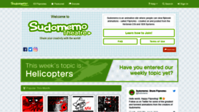 What Sudomemo.net website looked like in 2019 (4 years ago)