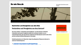 What So-wie-neu.de website looked like in 2019 (4 years ago)