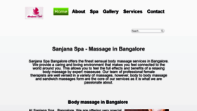 What Sanjanaspa.com website looked like in 2019 (4 years ago)