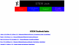 What Stemjock.com website looked like in 2019 (4 years ago)