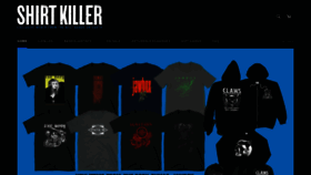 What Shirtkiller.com website looked like in 2019 (4 years ago)