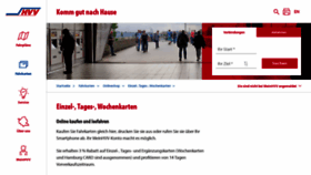 What Shop.hvv.de website looked like in 2019 (4 years ago)
