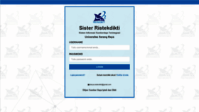 What Sister.unsera.ac.id website looked like in 2019 (4 years ago)