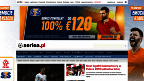 What Seriea.pl website looked like in 2019 (4 years ago)