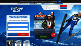 What Skijumpmania.com website looked like in 2019 (4 years ago)