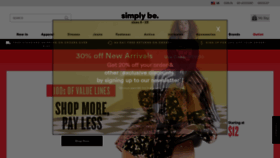 What Simplybe.com website looked like in 2019 (4 years ago)
