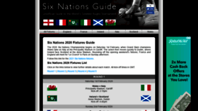 What Six-nations-guide.co.uk website looked like in 2019 (4 years ago)