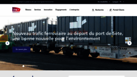 What Sncf-reseau.fr website looked like in 2019 (4 years ago)