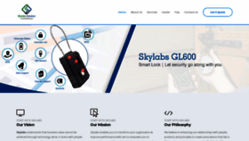 What Skylabstech.com website looked like in 2019 (4 years ago)