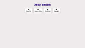 What Smodin.me website looked like in 2019 (4 years ago)