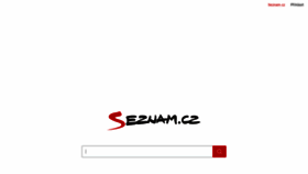 What Search.seznam.cz website looked like in 2019 (4 years ago)