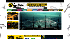 What Shop.rhodani.com website looked like in 2019 (4 years ago)