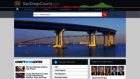 What Sandiegocounty.gov website looked like in 2019 (4 years ago)
