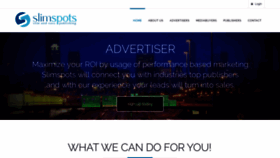 What Slimspots.com website looked like in 2019 (4 years ago)