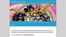 What Sailormusic.net website looked like in 2019 (4 years ago)