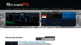 What Standf1.com website looked like in 2019 (4 years ago)