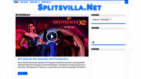 What Splitsvilla.net website looked like in 2019 (4 years ago)